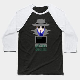 Lady Grey (Cyber Secrets Cauc): A Cybersecurity Design Baseball T-Shirt